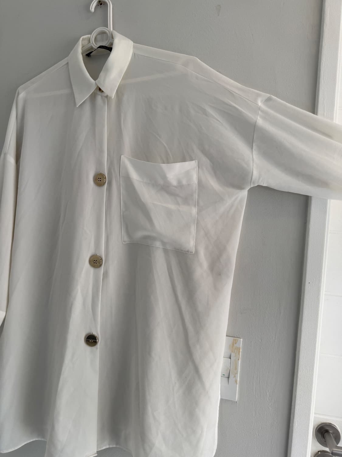 Zara white shirt - Image 2