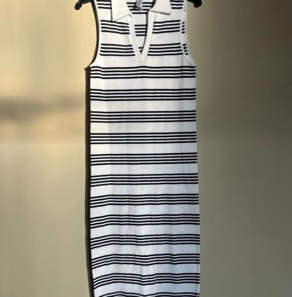 Women’s tight striped dress 