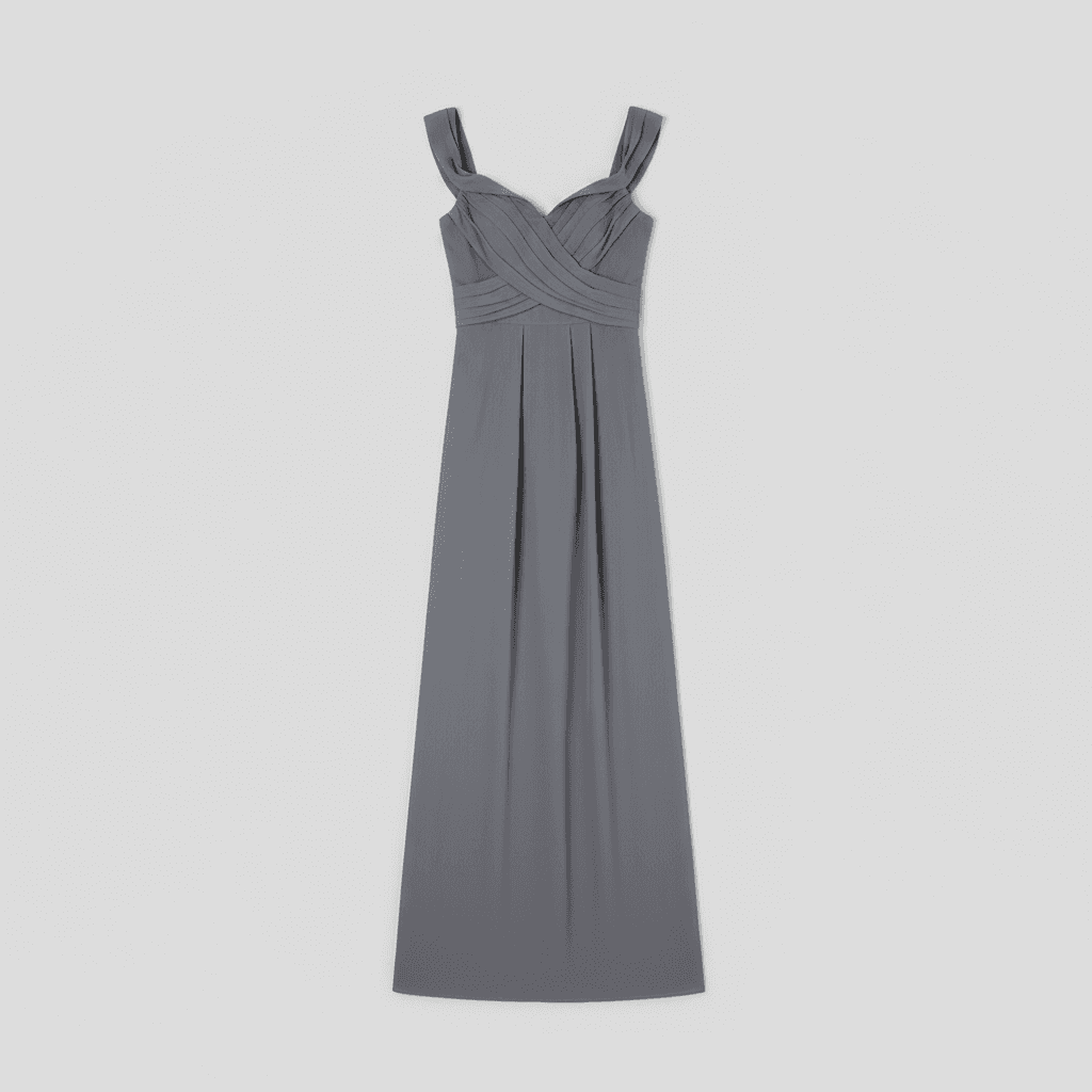 Grey Bridesmaid dress