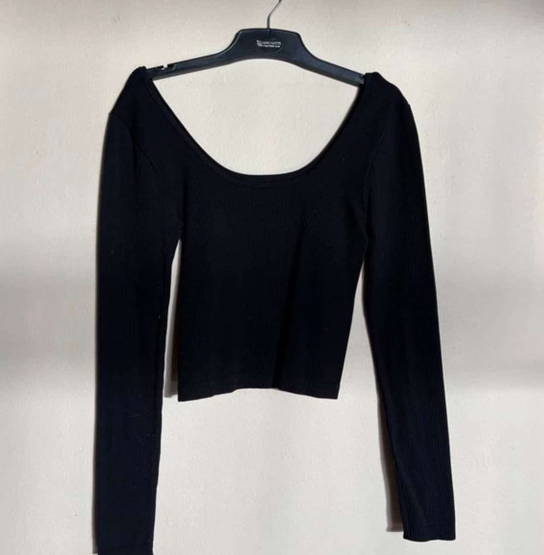 Women’s long sleeve black shirt - Image 4