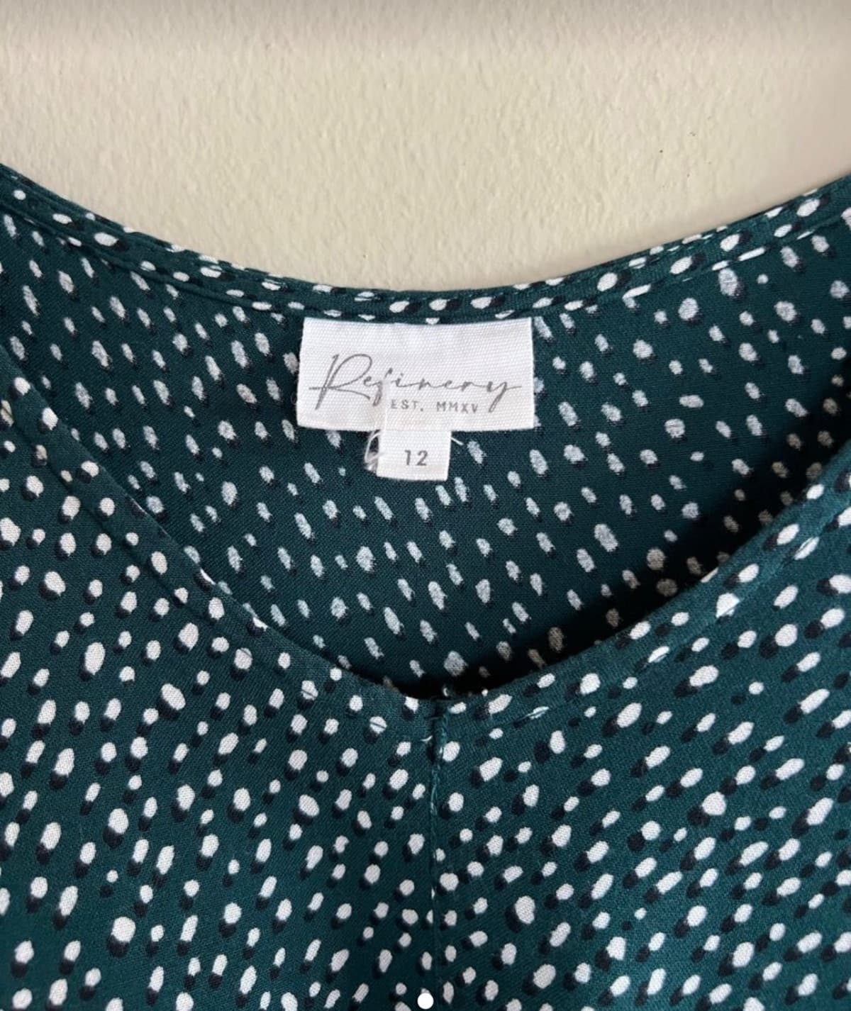 Women’s green dotted blouses - Image 2