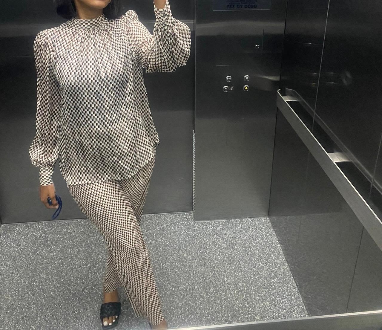 H&M Two-Piece Printed Set  - Image 2