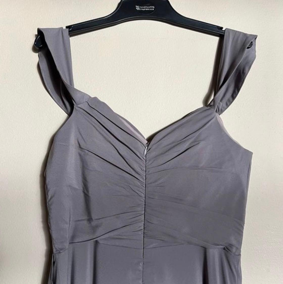 Grey Bridesmaid dress - Image 3