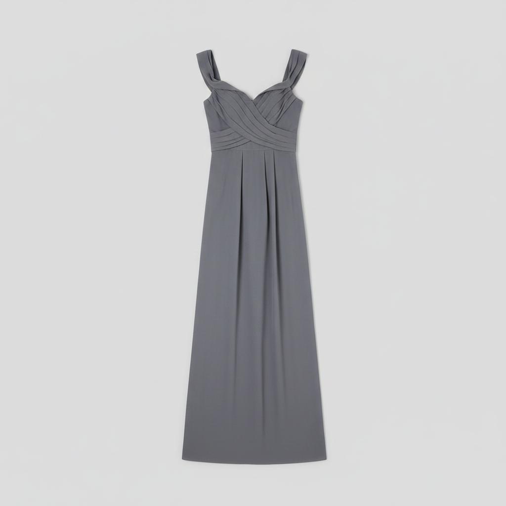 Grey Bridesmaid dress