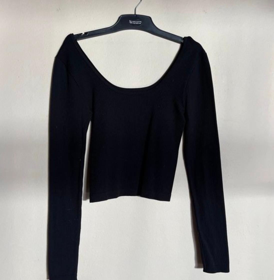 Women’s long sleeve black shirt - Image 4