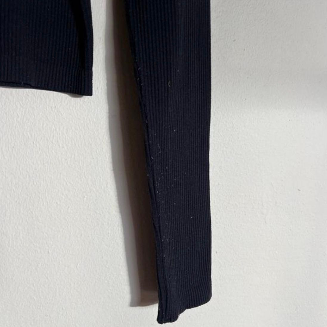 Women’s long sleeve black shirt - Image 3