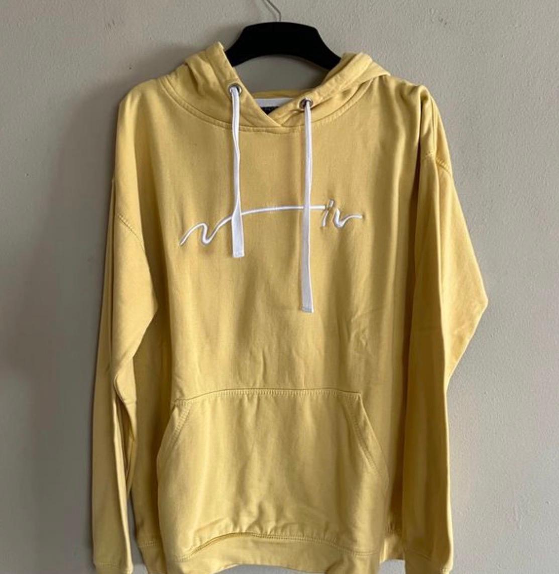 Women’s yellow hoodie