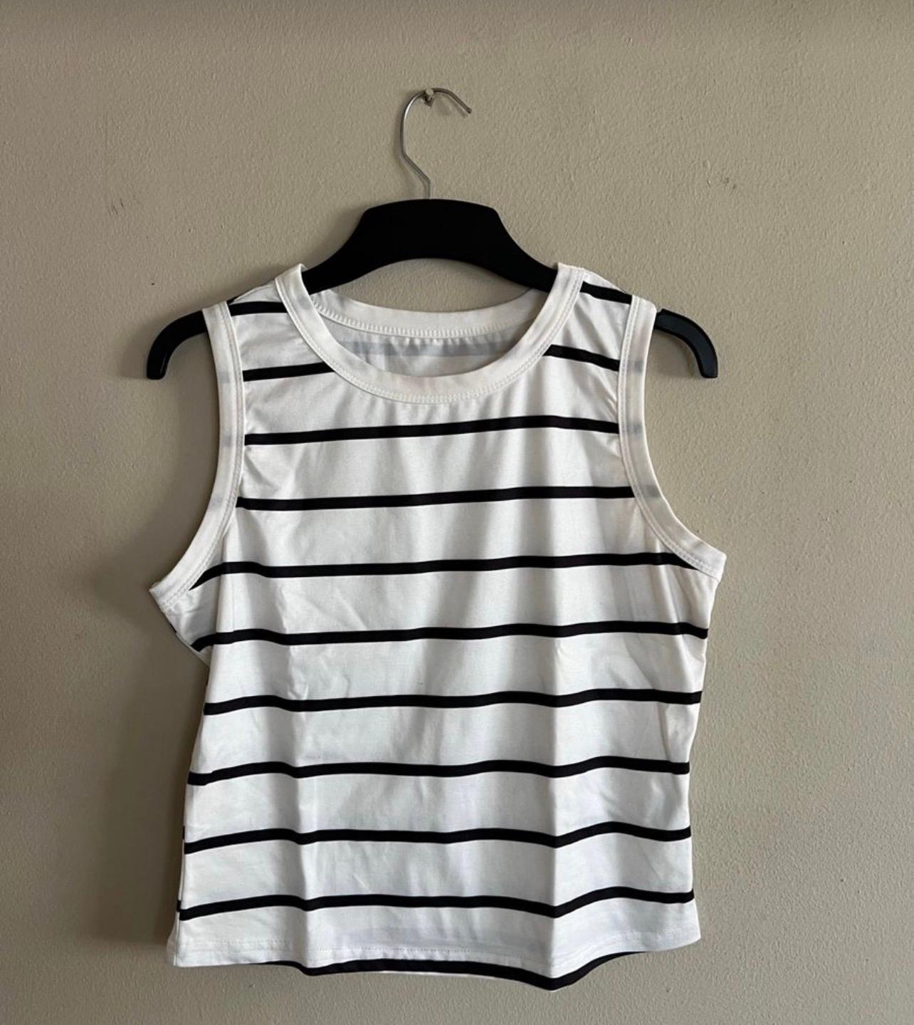 Women striped top