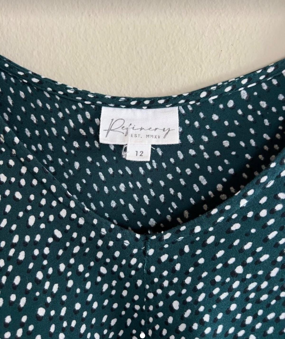 Women’s green dotted blouses - Image 2