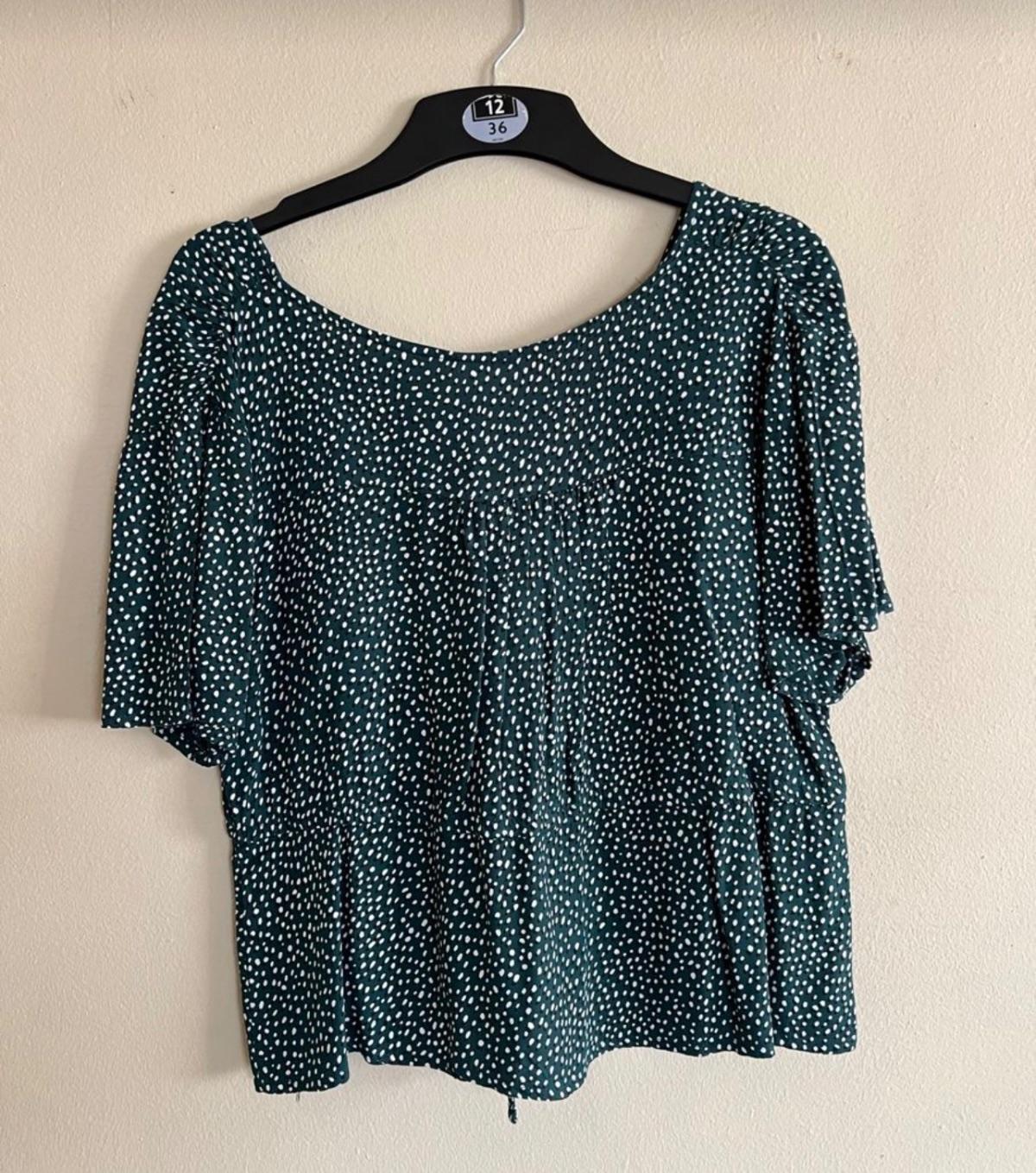 Women’s green dotted blouses - Image 3