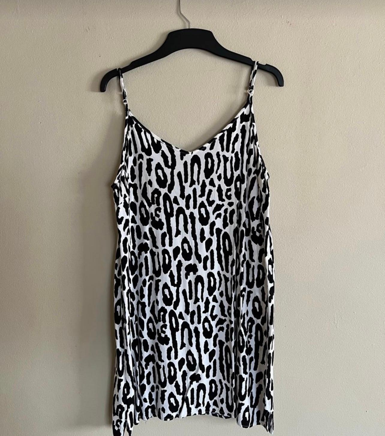Women’s leopard print dress