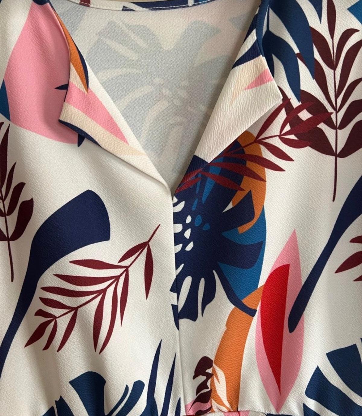 Women’s floral print dress - Image 2