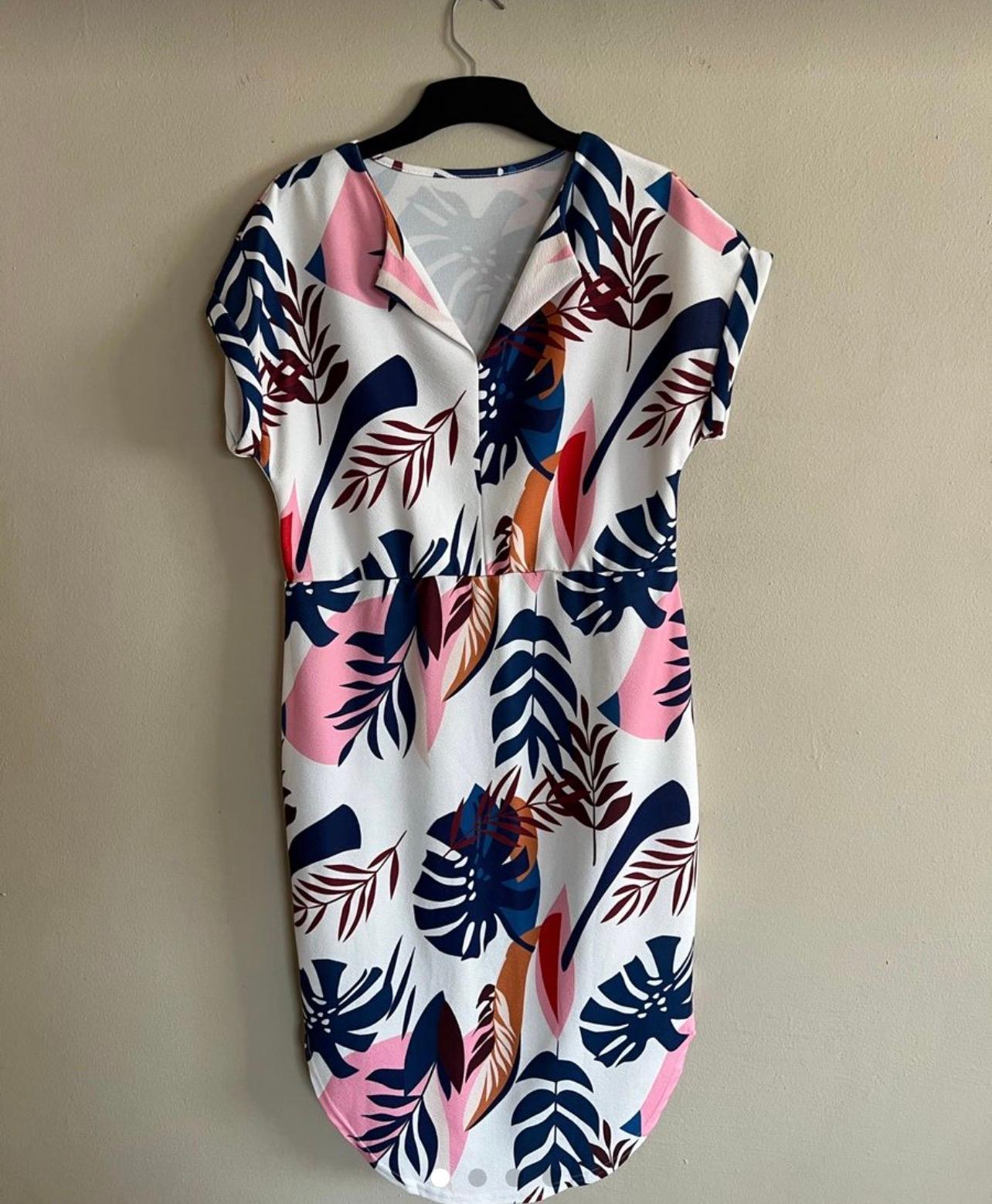 Women’s floral print dress - Image 1