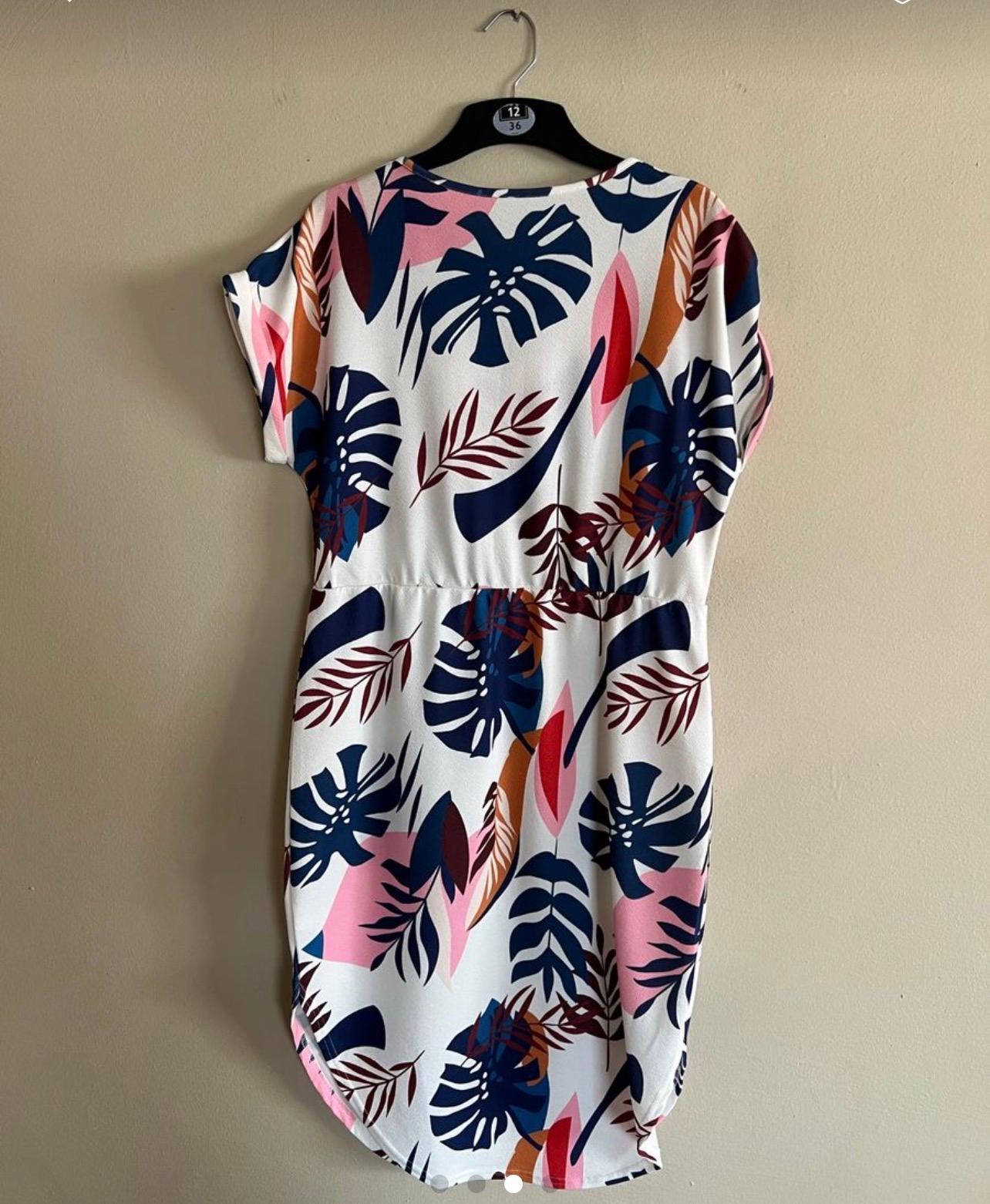 Women’s floral print dress - Image 3