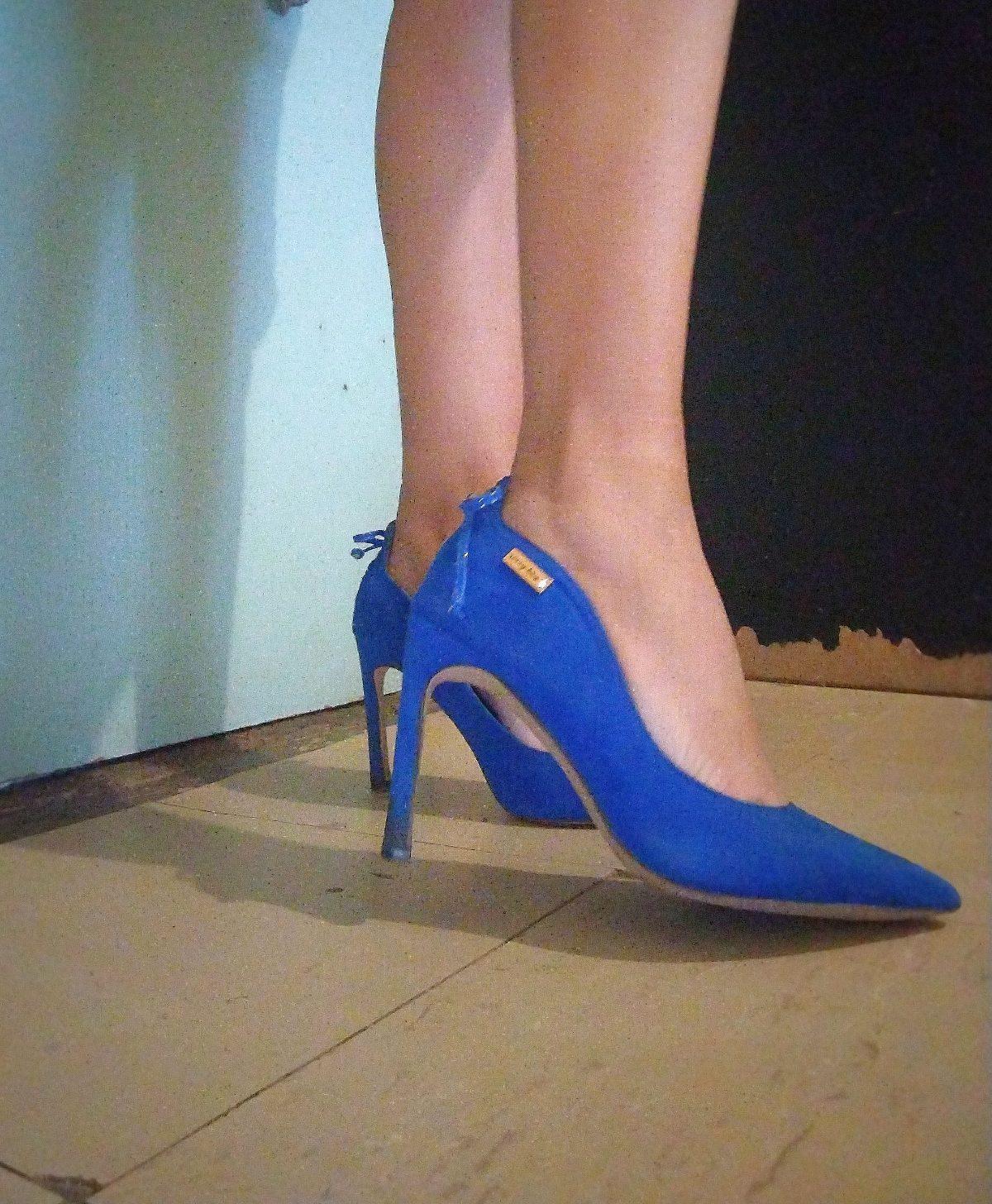Sissy boy heel it's a size 3 worn but still in good condition. Very comfortable heel.  - Image 2